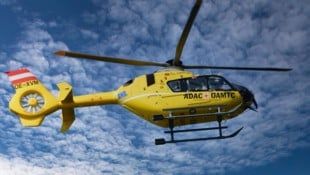 Das kleine Mädchen wurde ins Rieder Krankenhaus geflogen.