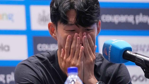 Sich für den Abschied von Tottenham zu entschließen, ging Heung-Min Son sichtlich nahe.