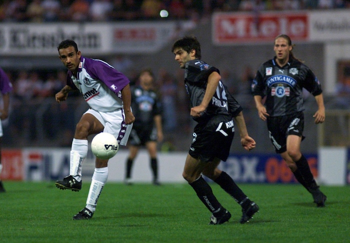 Juan Carcamo (li.) war von 2000 bis 2002 einer der letzten echten Knipser der Austria.