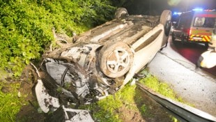 Der Unfallwagen endete als Totalschaden.