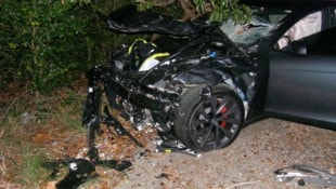 Unfall mit Tesla Model S