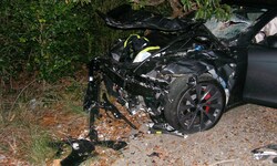 Unfall mit Tesla Model S