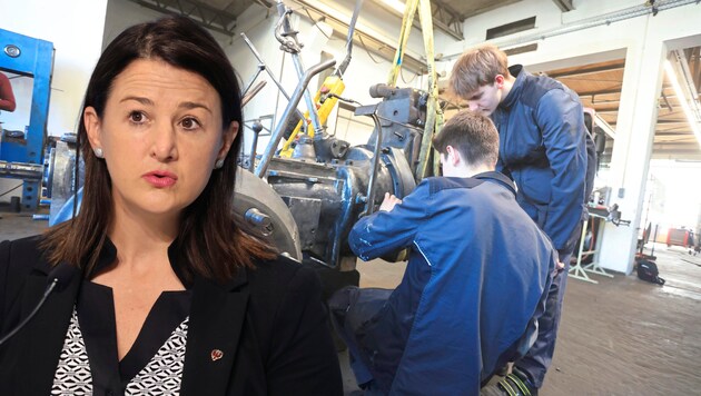 Immer mehr jungen Menschen brechen ihre Lehre ab (Symbolbild), LR Astrid Mair verlangt, dass man ...