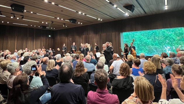 Das Sommerkonzert des Wiener Concert-Vereins im vorarlberg museum war – wie immer – bestens ...
