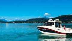 Drei der acht Kärntner Polizeiboote sind auf dem Wörthersee im Einsatz.