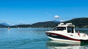 Drei der acht Kärntner Polizeiboote sind auf dem Wörthersee im Einsatz.