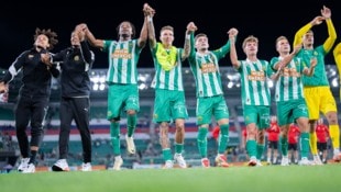 Jetzt will Rapid auch in der Liga jubeln.