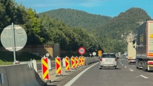 Die 100-km/h-Tafel ist neu und hat die bisherige 80-km/h-Schleichfahrt aufgehoben.