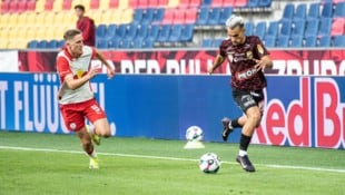 Das erste Duell im August ging mit 4:0 klar an Haris Ismailcebioglu (r.) und seine Lustenauer ...