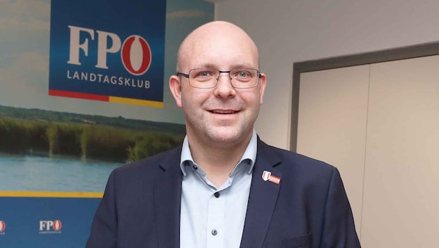 Sandro Waldmann sitzt für die Freiheitlichen im burgenländischen Landtag.