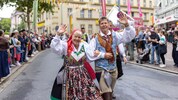 Am 80. Villacher Jubiläumskirchtag herrschte trotz des wechselhaften Wetters und der schwierigen ...