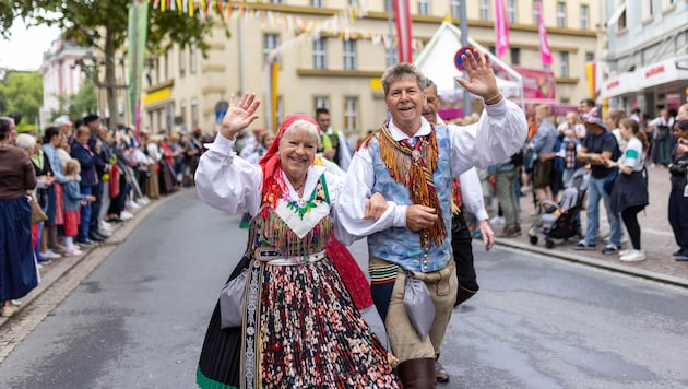 Am 80. Villacher Jubiläumskirchtag herrschte trotz des wechselhaften Wetters und der schwierigen ...