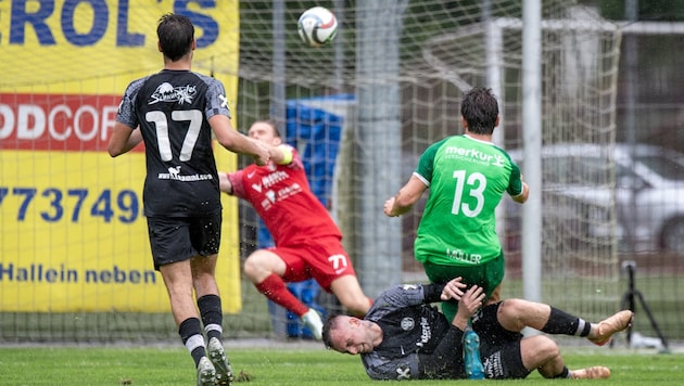 Müller (13) fixierte Halleins Heimsieg gegen Henndorf.