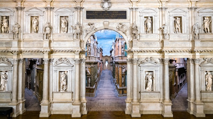 Das Teatro Olimpico in Vicenza