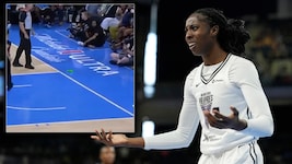 Beim Spiel zwischen Chicago Sky und den Golden State Valkyries fand plötzlich ein Dildo seinen ...