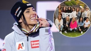 Ski-Weltmeisterin Stephanie Venier wird bald heiraten.