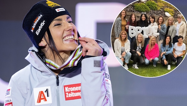 Ski-Weltmeisterin Stephanie Venier wird bald heiraten.
