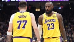 Gemeinsam mit Altstar Lebron James (40) soll Doncic die Lakers zum Titel führen.