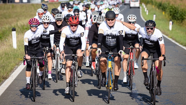 100 Kilometer durch Kärnten führt die Charity-Radtour am Mittwoch.