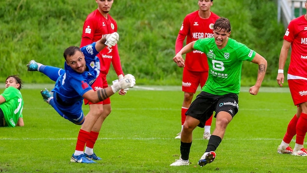 Keeper Raphael Morscher und seine Dornbirner hatten beim Westliga-Auftakt bei Wals-Grünau das ...