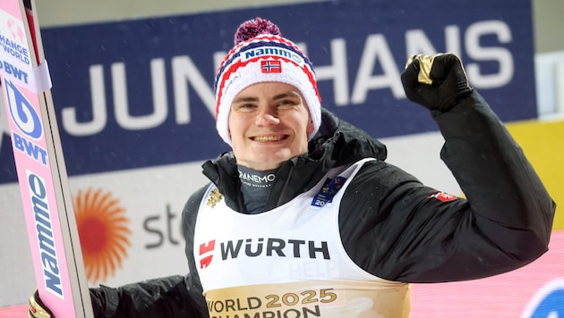 Olympiasieger Marius Lindvik feiert im Sommer-GP ein Comeback nach der Sperre.