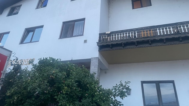 Der Unfall passierte bei dieser Flüchtlingsunterkunft – einem ehemaligen Gasthaus – in Lieboch.