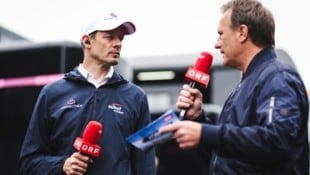 Alexander Wurz (li.) und Ernst Hausleitner