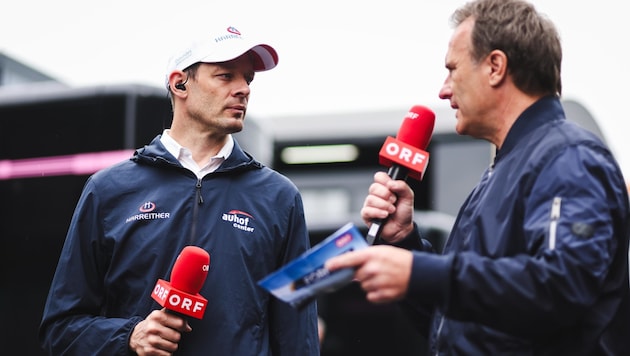 Alexander Wurz (li.) und Ernst Hausleitner