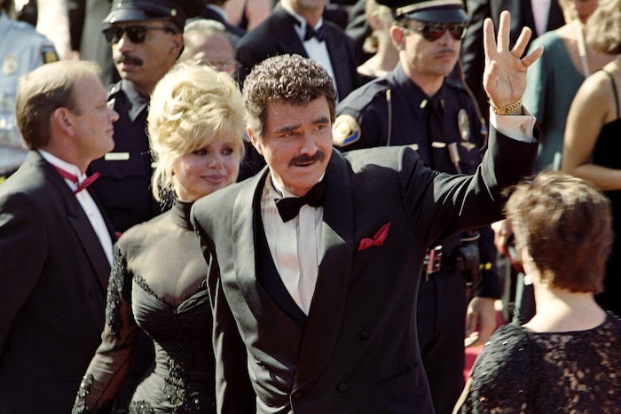 Anderson 1992 mit Burt Reynolds