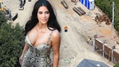 Bunker, Beauty-Lab oder Batcave? Kim Kardashian baut um und ärgert damit ihre Nachbarn. 