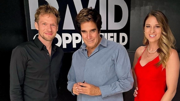 David Copperfield gewährte Magierpaar exklusive Einblicke