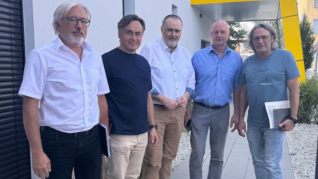 Treffen mit Doskozil: Daniel, Schaberl, Deutsch und Hutter