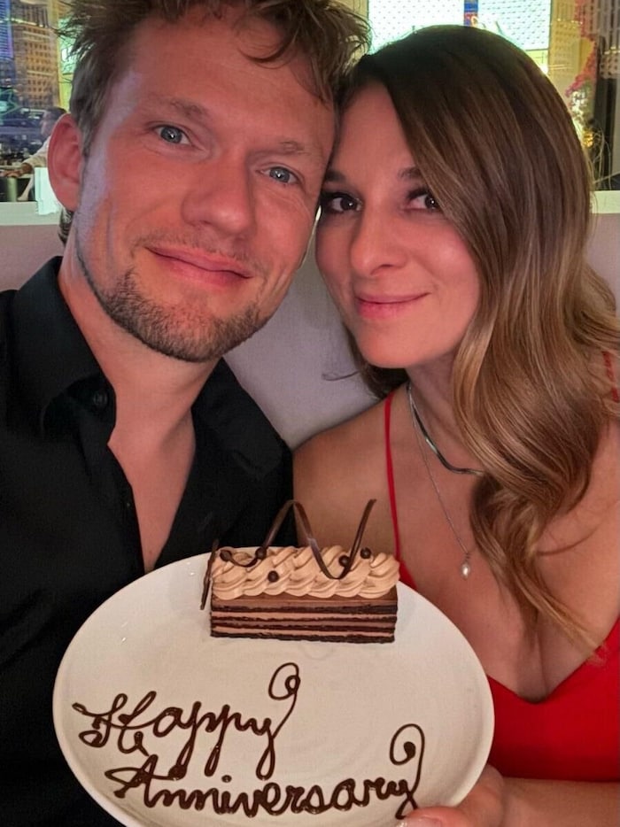 Der Hochzeitstag wurde wieder in Las Vegas gefeiert.