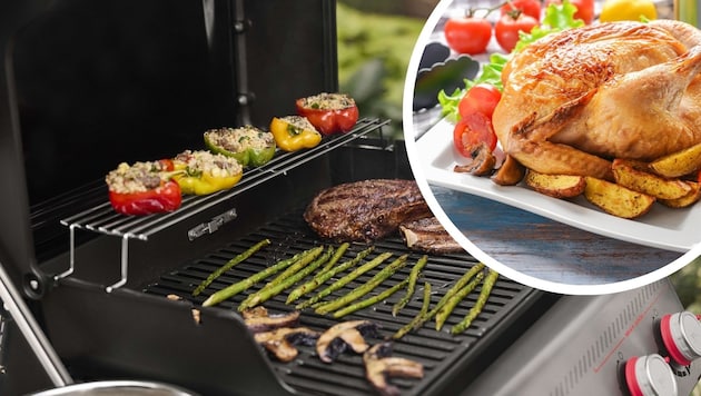 Der Weber-Grill kommt solide daher, der Grillspieß macht hingegen richtig Spaß.