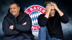 Bayerns Sportvorstand Max Eberl (li.) und Sportdirektor Christoph Freund haben einiges zu tun.