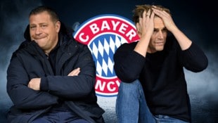 Max Eberl (l.) und Christoph Freund (r.) müssen sich Kritik von Lothar Matthäus gefallen lassen.