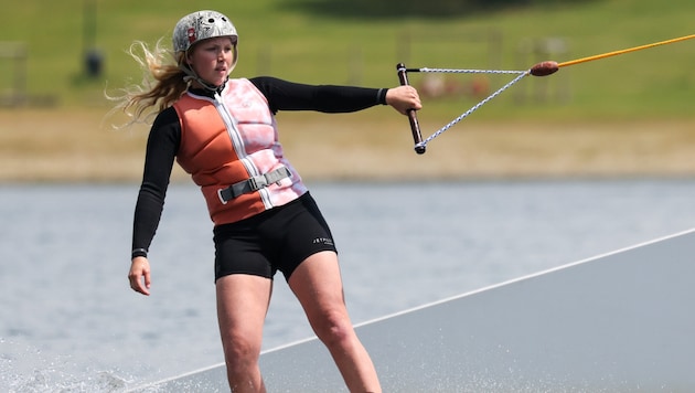 Wakeboarderin Mariella Flemme zählt bei den World Games zu den Medaillenkandidatinnen.
