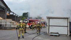 In weniger als zwei Stunden konnte der Brand gelöscht werden. 