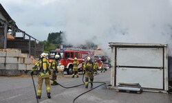 In weniger als zwei Stunden konnte der Brand gelöscht werden. 