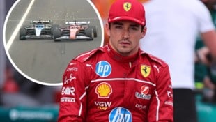 Nach dem Formel-1-Rennen in Ungarn gibt’s einen Seitenhieb von Charles Leclerc in Richtung ...