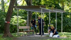 Die Polizei hatte das Gebiet großräumig abgesperrt.