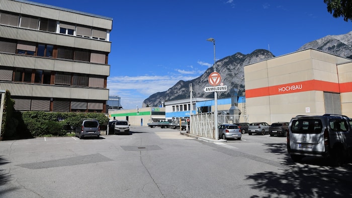 Das Areal der Huter & Söhne GmbH.