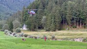 Bergretter und Alpinpolizei waren im Einsatz