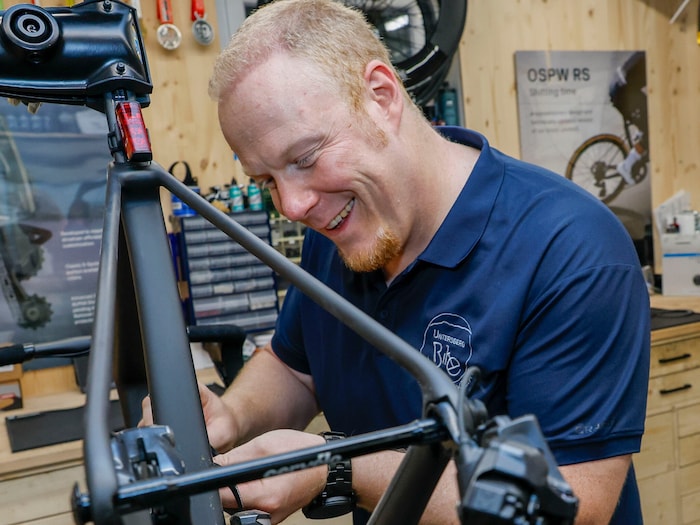 Alexander Sauerkoch erfüllte sich mit seiner Werkstatt „Untersberg Bike“ einen Lebenstraum.