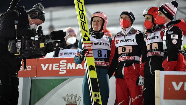 Am 26. Februar entschieden die ÖSV-Adler Stefan Kraft, Jan Hörl, Uli Wohlgenannt und Clemens ...