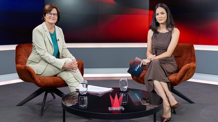 Petra Draxl im Gespräch mit „Krone“-Journalistin Katia Wagner