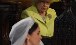 Queen Elzabeth II. soll sich vor der Hochzeit von Harry und Meghan sehr über das Verhalten der ...