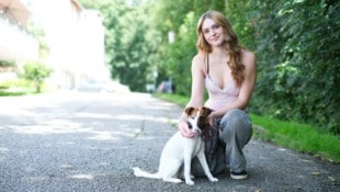 Hundebesitzerin Elea Enzenhofer (14) wurde in Gramastetten zur Heldin. Sie hat womöglich ein ...