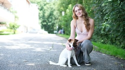 Hundebesitzerin Elea Enzenhofer (14) wurde in Gramastetten zur Heldin. Sie hat womöglich ein ...