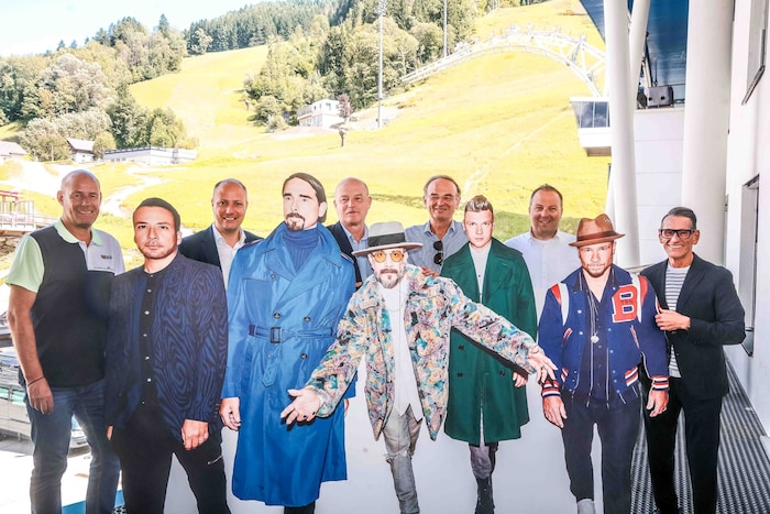 Klaus Hofstetter (Hauser Kaibling), Mathias Schattleitner (TV Schladming-Dachstein), Hermann ...